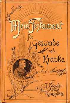 Sebastian Kneioo - Mein testament für gesunde und kranke