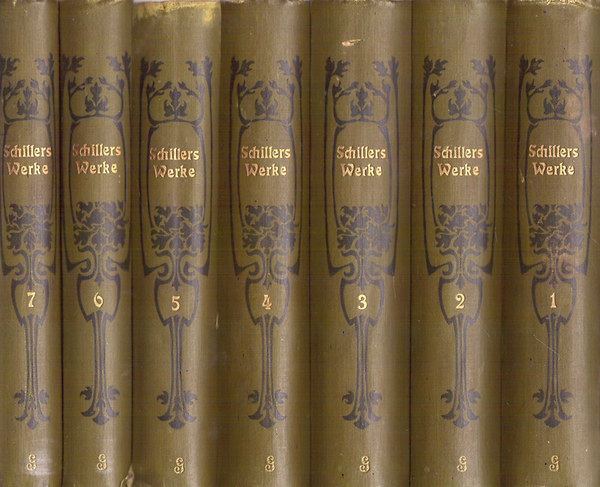 Friedrich von Schiller - Schillers Werke in 7 Bänden