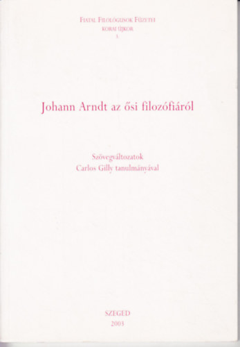 Johann Arndt az si filozfirl