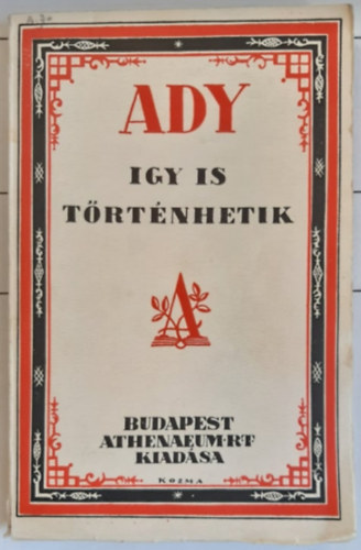 Ady - Igy is történhetik