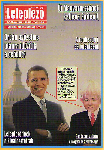 Leleplező - Országkrónika könyvújság 2009 XI/1.