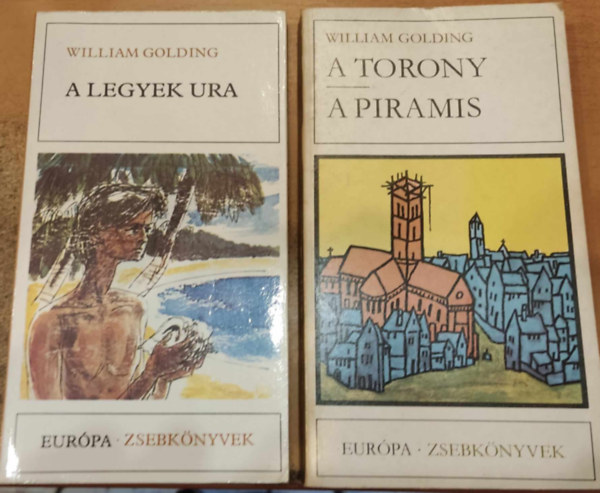 William Golding - 2 db William Golding. a torony/A piramis + A legyek ura