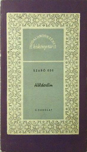 Szabó Ede - Hölderlin
