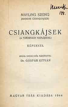 Mayling Szong - Csiangkjsek