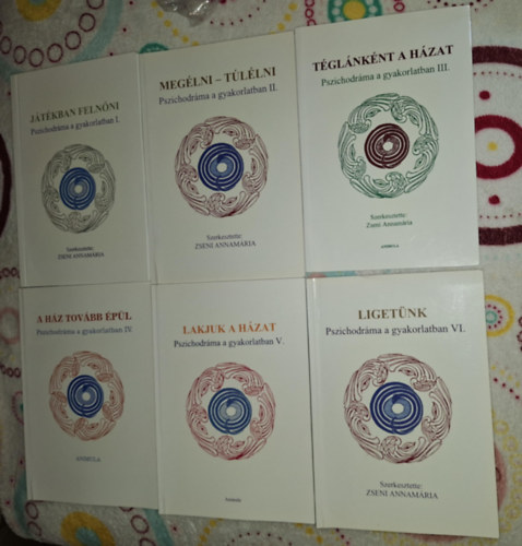 Dr. Erdélyi Ildikó Zseni Annamária - Pszichodráma a gyakorlatban I-VI. (1-6.) - Játékban felnőni + Megélni - Túlélni + Téglánként a házat + A ház tovább épül + Lakjuk a házat + Ligetünk
