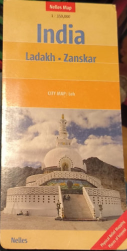 India - Ladakh, Zanska - Nelles Map (trkp)