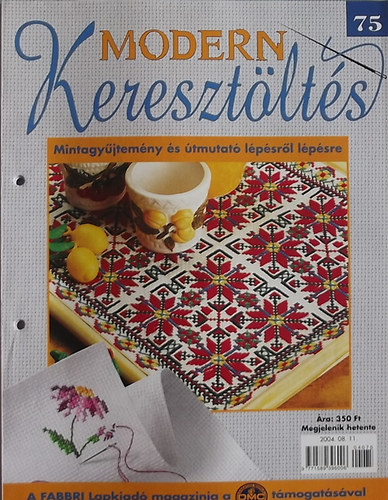 Modern Keresztöltés 75. - Mintagyűjtemény és útmutató lépésről lépésre