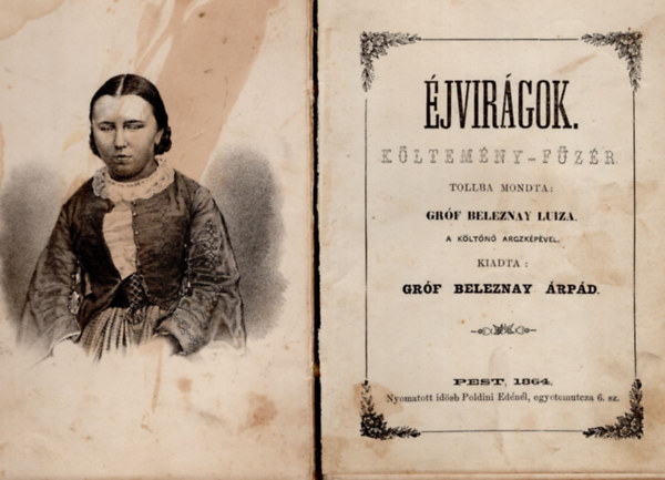 Gr�f Beleznay Luiza - �jvir�gok K�ltem�ny-f�z�r