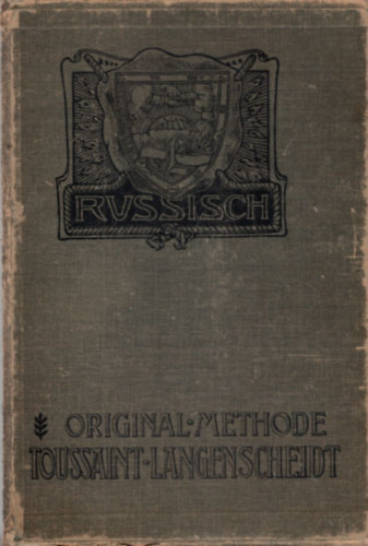 Russisch Original-Methode Toussaint-Langenscheidt  ( orosz sztr )