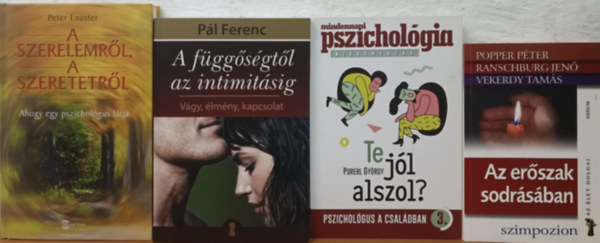 Dr. Purebl Gyrgy, Pl Ferenc, Popper P; Ranschburg; Vekerdy Peter Lauster - Pszicholgiai knyvcsomag