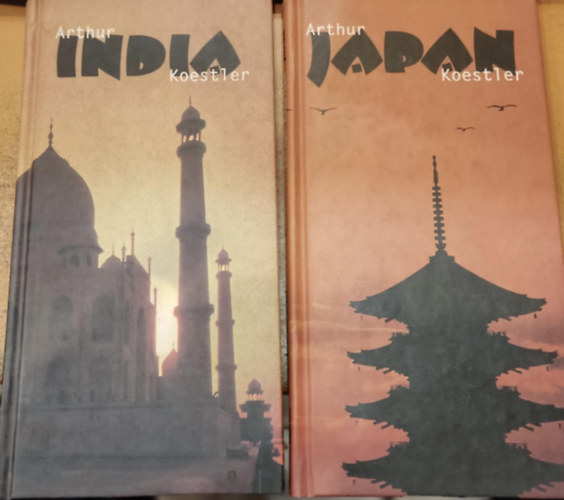 Arthur Koestler - 2 db Arthur Koestler: India + Japan