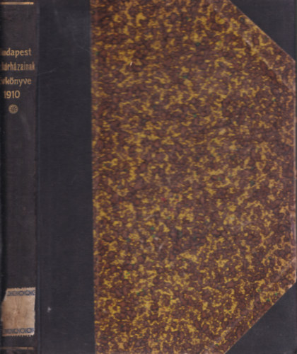 Budapest székesfőváros kórházainak évkönyve - 1910