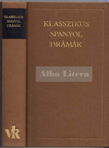 Eur�pa K�nyvkiad� - Klasszikus spanyol dr�m�k