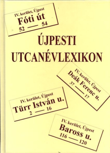 Kadlecovits Gza  (szerk.) - jpesti utcanvlexikon