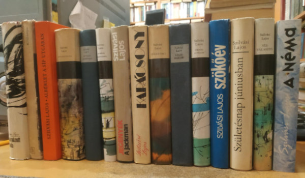 Szilvási Lajos - 15 db Szilvási Lajos: A néma; Albérlet a Síp utcában; Appassionata; Egymás szemében; És mégis őrizetlenül; Jegenyék: A Jackman; Karácsony; Kipárnázott kaloda; Ködlámpa; Légszomj; Lélekharang; Ördög a falon; Szökőév; Születés