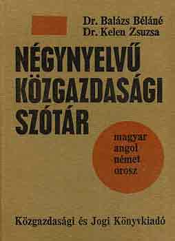 Dr. Balzs-Dr. Kelen - Ngynyelv kzgazdasgi sztr