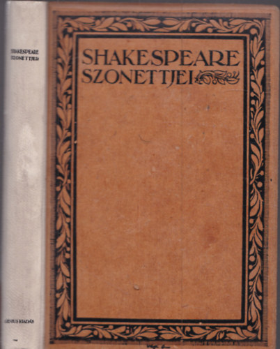 Szab� L�rinc  (ford.) - Shakespeare szonettjei (Nagy �r�k - nagy �r�sok)- sz�mozott