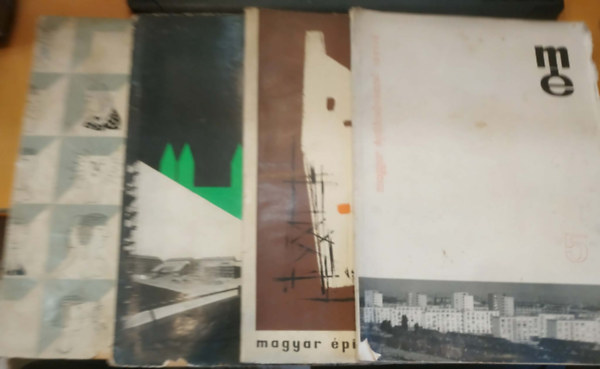 Solt S�ndor szerk. - 4 db magyar �p�t�m�v�szet (M�szaki k�nyvkiad�)