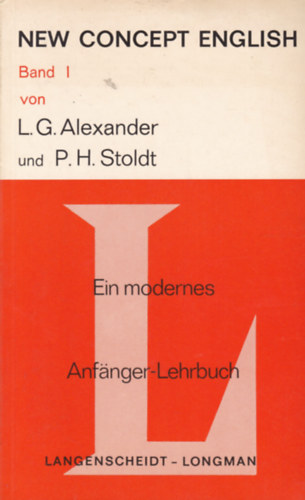 L.G. Alexander - P.H. Stoldt - New Concept English - Ein modernes Anfnger-Lehrbuch I.
