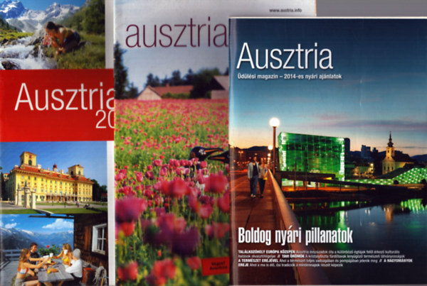 Nincs feltntetve - 3 db Ausztria prospektus: Ausztria 2005 + Ausztria 2007 + Ausztria - 2014-es nyri ajnlatok