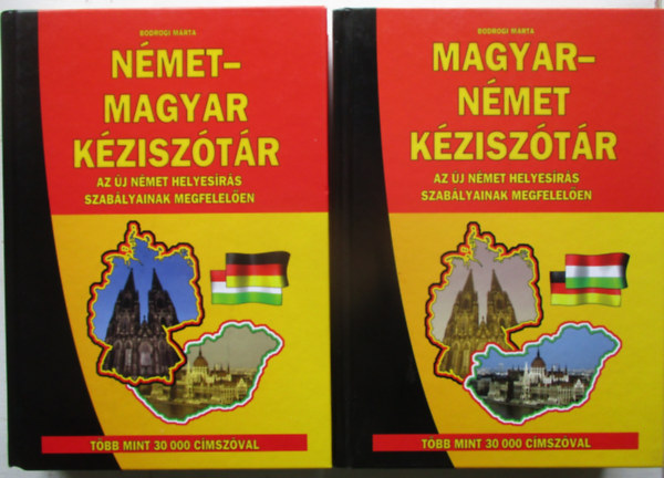Bodrogi M�rta  (szerk.) - N�met-magyar / magyar-n�met k�zisz�t�r (2 k�tet)