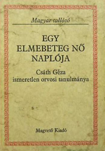 Cs�th G�za - Egy elmebeteg n� napl�ja