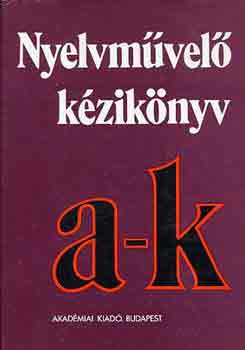 Grtsy-Kovalovszky  (szerk.) - Nyelvmvel kziknyv (A-Zs) I-II.