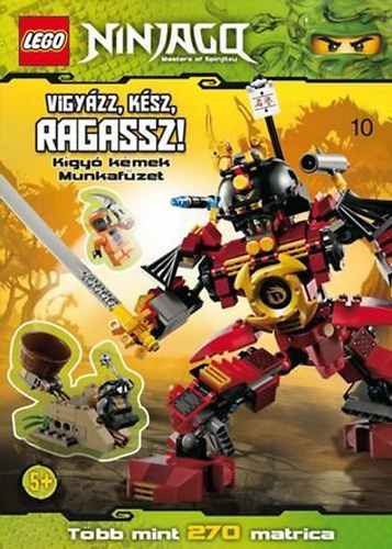 LEGO 10. - Vigyzz, ksz, ragassz! - Kgy kmek - Ninjago - matrics foglalkoztat