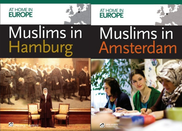 Mayke Kagg - Andreas Hieronymus Farid Tabarki - 2 db angol nyelv� k�nyv muszlimokr�l: At Home in Europe - Muslims in Amsterdam -