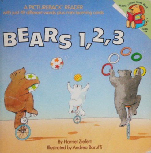 Harriet Ziefert - Bears 1, 2, 3