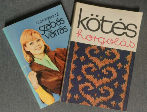 Kovács Margit Cser Ferencné - 2 db Kézimunka: Szabás-varrás, Kötés-horgolás.