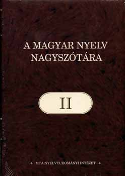 Ittzs Nra  (szerk.) - A magyar nyelv nagysztra II. - A-azsroz