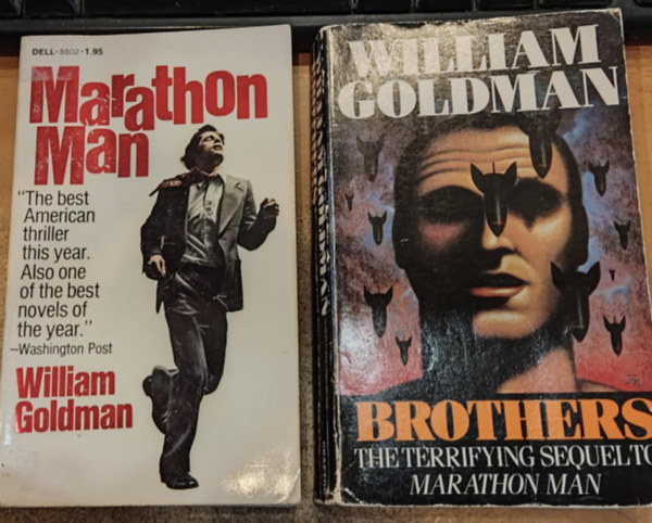 William Goldman - 2 db William Goldman: Marathon Man + Brothers (A Maraton életre-halálra és annak folytatása)