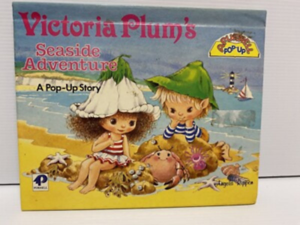 Angela Rippon - Victoria Plums Seaside Adventure Pop Up Book (t�rbeli mesek�nyv)