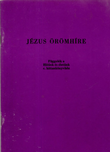 Dr. R�dly Elem�r - J�zus �r�mh�re