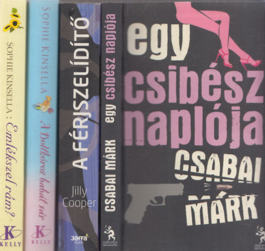 4db romantikus reg�ny: Egy csib�sz napl�ja + A f�rjszelid�t� + A Boltk�ros bab�t v�r + Eml�kszel r�m?
