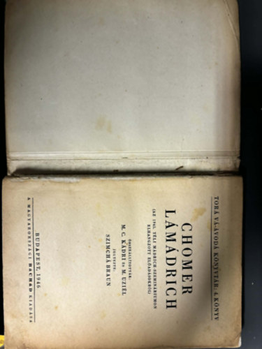 M.C. Kádri; M. Uziel - Chomer Lámádrich