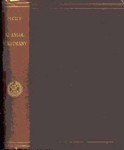 A.V. Dicey - Bevezet�s az angol alkotm�nyjogba