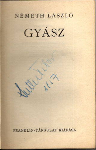 Nmeth Lszl - Gysz