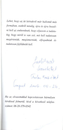Fodor Erzsbet - Hogyan lphetsz a spiritulis tra? - Bels bke megteremtse - dediklt