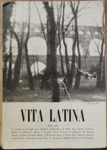 Vita Latina mai 1958. n.4.