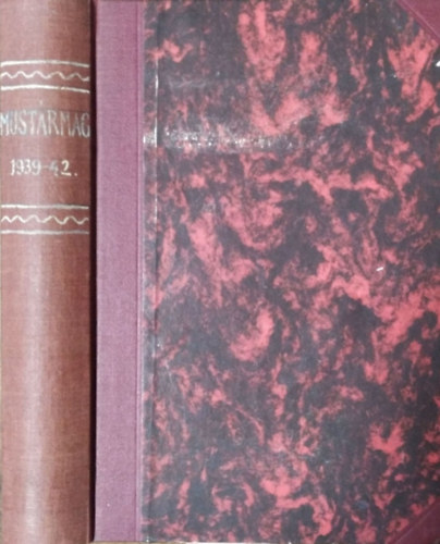 Nyry Pl  (fszerk.) - Mustrmag, XXXVI. vf. 1. szm - XXXIX. vf. 12. szm (1939. janur - 1942. december) (4 teljes vfolyam egybektve)