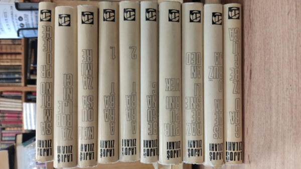 Lajos Zilahy Zilahy Lajos - Zilahy Lajos mvei szerbhorvt nyelven (10 ktet)