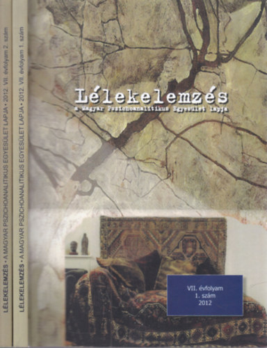 Lélekelemzés 2012/1-2. (teljes évfolyam, 2 db. lapszám)