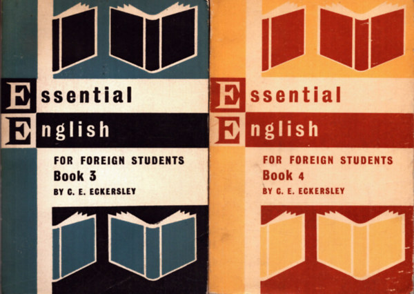 C. E. Eckersley - Essential English for Foreig Students Book 3 �s Book 4 (2 db)