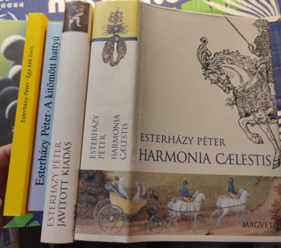 Esterhzy Pter - Harmonia Caelestis, Javtott kiads, A kitmtt hatty, Egy kk haris, 4db knyv
