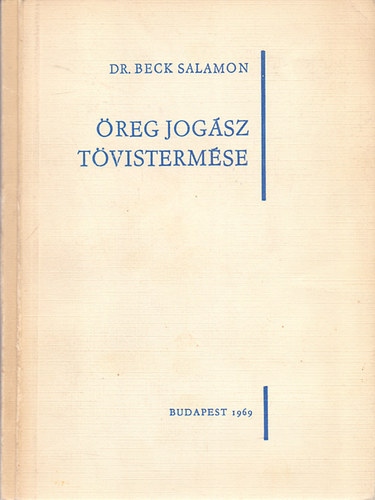 Dr. Beck Salamon - reg jogsz tvistermse