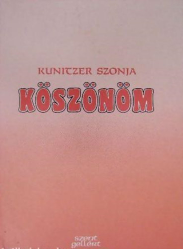 Kunitzer Szonja - Ksznm