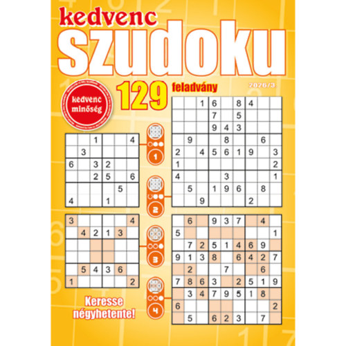 Kedvenc Szudoku 2026/3