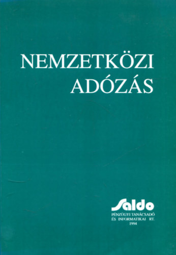 Dr. Dek Dniel - Nemzetkzi adzs